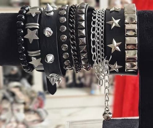 Goth style bracelet